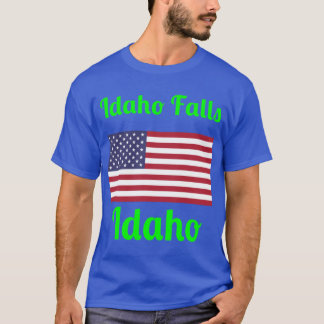 T-shirt Idaho Falls Idaho Imprimés Élégants1