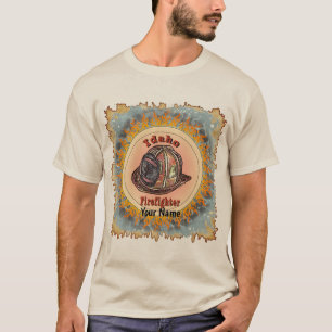 T-shirt Idaho Firefighter