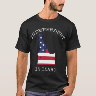 T-shirt Idaho Independence Day 4th July Shirt