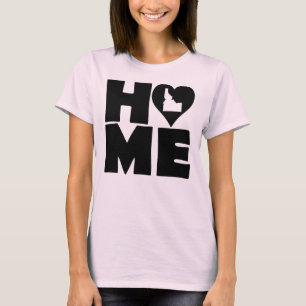 T-Shirt Idaho Maison du cœur d'État