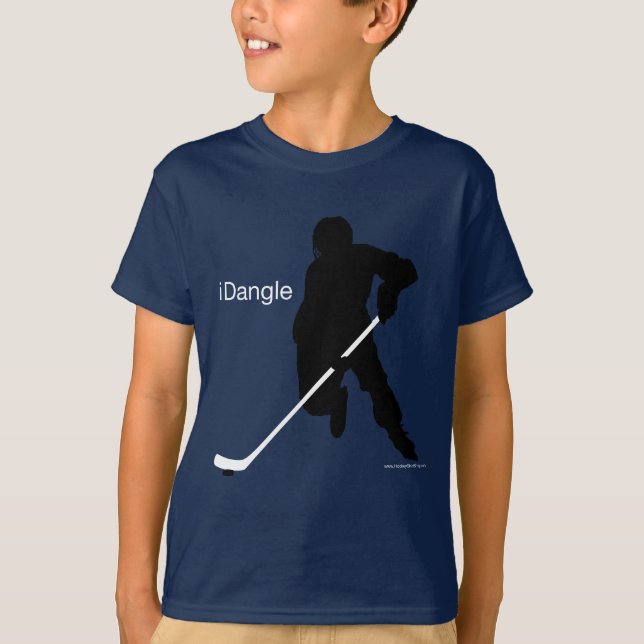 T-shirt iDangle (hockey) (Devant)