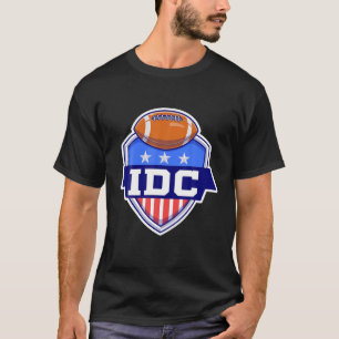T-shirt IDC American Football I Don't Care