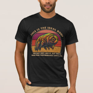 T-shirt Idéal corps drôle de Tardigrade