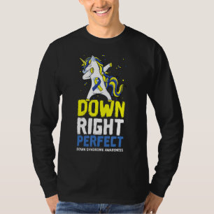 T-shirt Idéal Dab Unicorn Dab 21 Syndrome mondial de Down