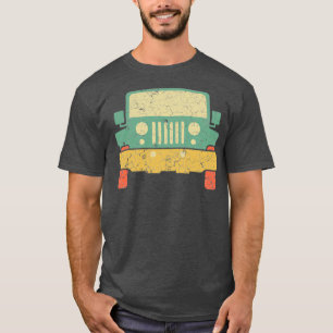 T-shirt Idéal Pour Les Voyageurs Avec Une Illustration Rét