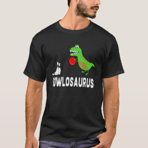 T-shirt Idée B0wling Dinosaur B0wler Dino