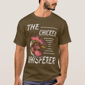 T-shirt Idée Cadeau Agricole Pour Propriétaire De Poulet D