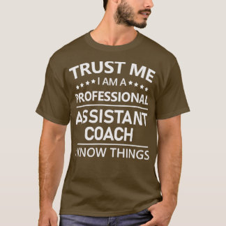 T-shirt Idée cadeau de l'entraîneur adjoint entraîneurs pr