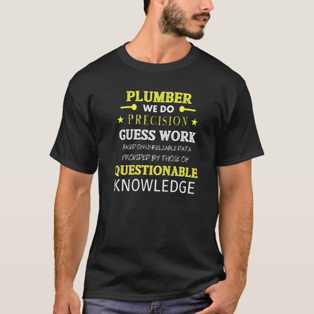 T-shirt Idée Cadeau De Plomber Pour Apprentice De Plomberi (Devant)