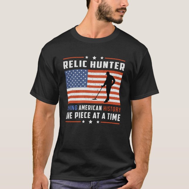 T-shirt Idée-cadeau du détecteur de métaux (Devant)
