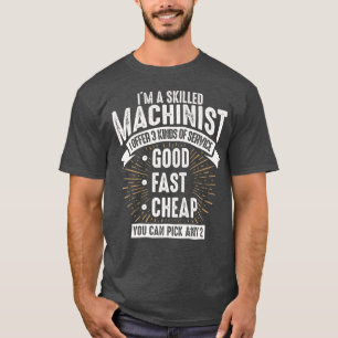 T-shirt Idée Cadeau Machiniste Drôle Pour Hommes Ou