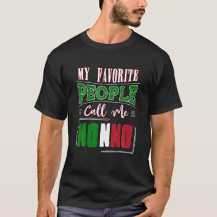 T-shirt Idée Cadeau Nonno Anniversaire Et Grand-Père Itali