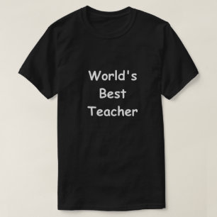 T-shirt Idée Cadeau pour Enseignants de Design du Meilleur