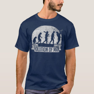 T-shirt Idée cadeau Trumpeter de l'évolution Trumpeter Tru