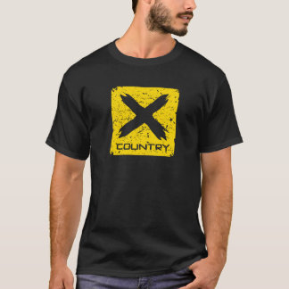 T-shirt Idée courante de cadeau de cc XC de coureur de