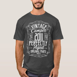 T-shirt Idée de 2011 pour un anniversaire campeur scout ca