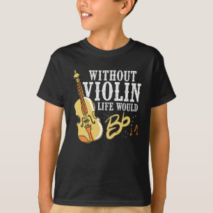 T-shirt Idée de cadeau de violoniste pour l'instrument de