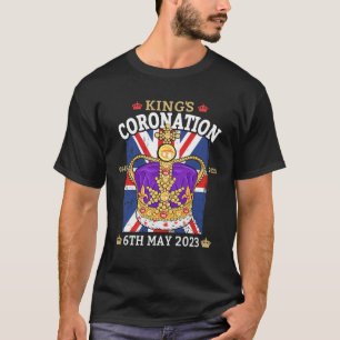 T-shirt Idée de couronnement du roi 2023 pour enfants et c