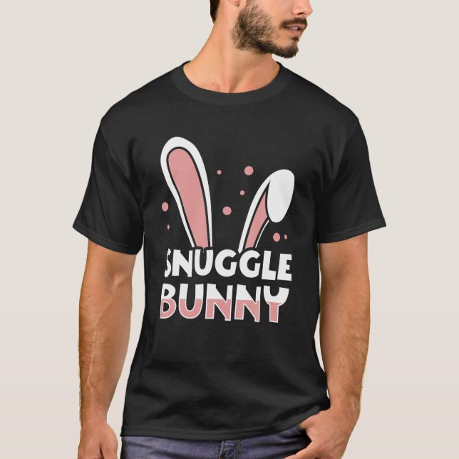 T-shirt Idée de la journée de Pâques de Bunny (Devant)