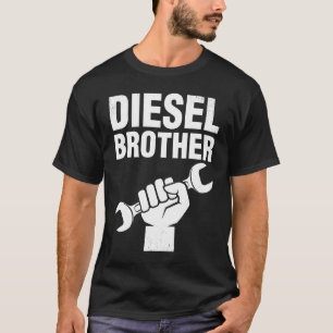 T-shirt Idée de mécanicien de camion Diesel Brother pour h
