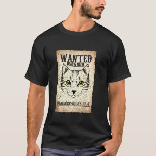T-shirt Idée drôle de physicien de mécanique quantique Sch