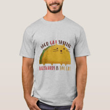 Idée unique GRAPHIQUE de cadeau de CAT de TACO