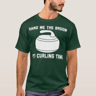T-shirt Idées Cadeau du joueur de curling Curler Team Spor