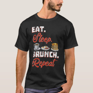T-shirt Idées de brunch Recettes de nourriture Mimosa Peti