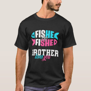 T-shirt Idées de révélation de genre fishe ou fishe FRÈRE