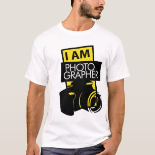 T-shirt identité pour le photographe