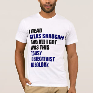 T-shirt Idéologie nulle d'Objectivist