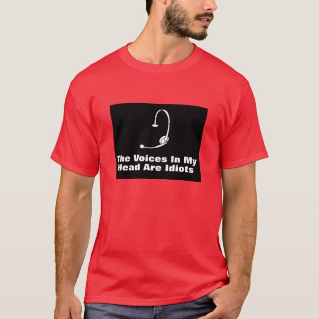 T-shirt Idiots de casque (Devant)