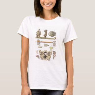 T-shirt Idoles du Caribbeans (gravure de couleur)