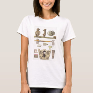 T-shirt Idoles du Caribbeans (gravure de couleur)
