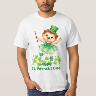 T-shirt Igel Igelin Gráinneog Happy St. Patrick