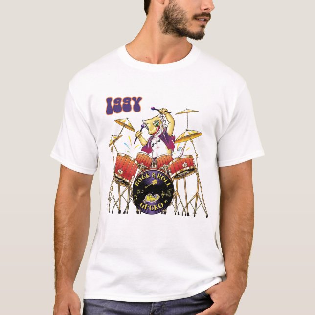 T-shirt Iggy with the band (Devant)