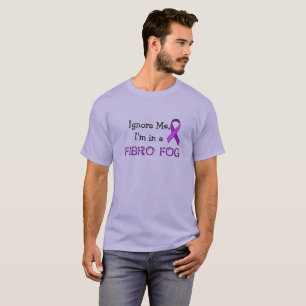 T-shirt Ignore-moi, je suis dans un brouillard de fibre