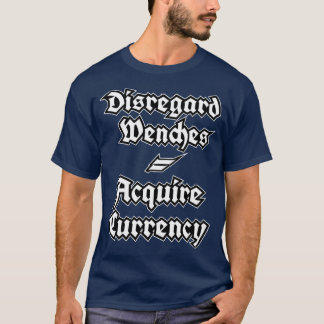 T-shirt Ignorer les clés acquérir la monnaie