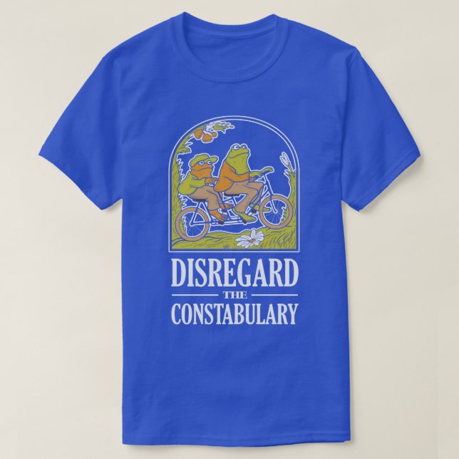 T-shirt Ignorez La Police Qui Défende La Police (Design devant)