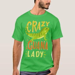 T-shirt Iguana Iguana Lady Reptile