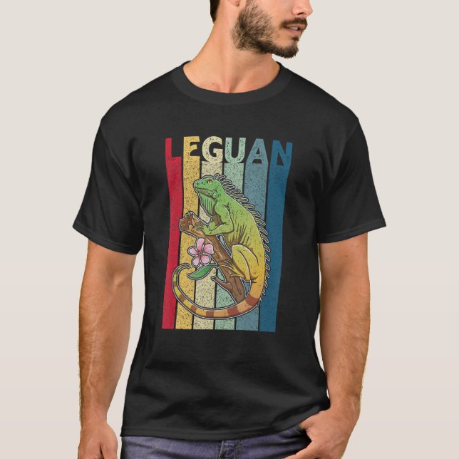 T-shirt Iguana Reptiles Lizard Pet Terrarium 18 (Devant)