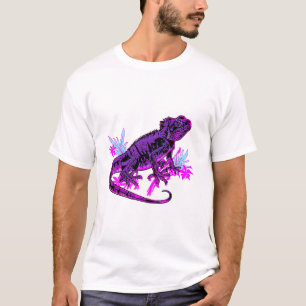 T-Shirt Iguane Jungle Néon