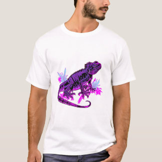 T-Shirt Iguane Jungle Néon