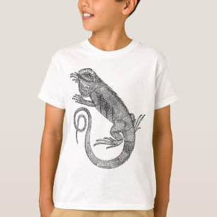 T-shirt Iguane vintage