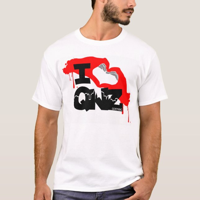 T-shirt iHEARTqnz (Devant)