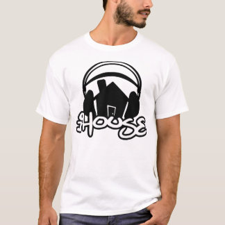 T-shirt IHouse-Écouteur-Silhouette