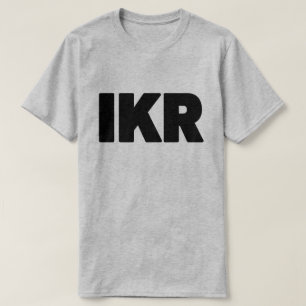 T-shirt IKR Écart de texte