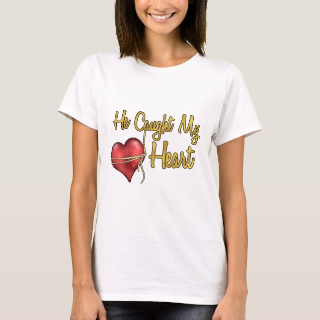 T-shirt Il A Pris Mon Coeur (Devant)