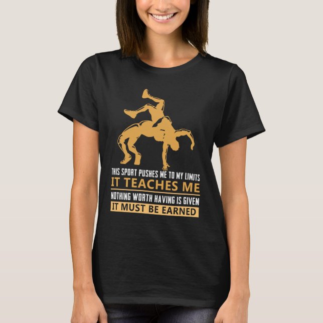 T-shirt IL DOIT ÊTRE GARDÉ lutte (Devant)
