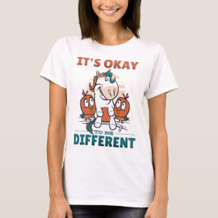 T-shirt Il est bon d'être différent Invitation